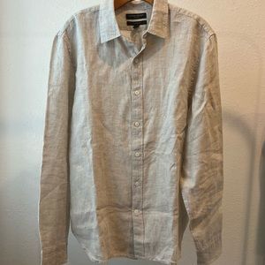 Banana Republic Castello Untucked Linen Shirt